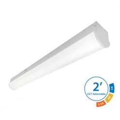 Cheapest 🥰 LSC 2 Ft. 150-Watt Equivalent Integrated LED White Selectable Strip Light by NICOR 🔔