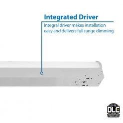 Discount ❤️ LSC 4 Ft. 300-Watt Equivalent Integrated LED White Selectable Strip Light by NICOR ⭐ -NICOR Sales Store white nicor strip light fixtures lscs14u 66 1000