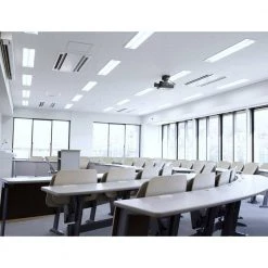 Budget 🧨 TAR Select 1 ft. x 4 ft. 250-Watt Equivalent Integrated LED White Troffer by NICOR ⌛ -NICOR Sales Store white nicor troffers tars114u 31 1000