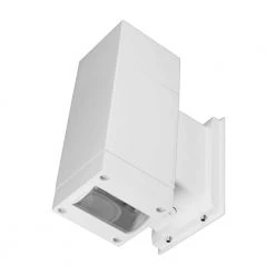 Wholesale 🤩 Dorado 90-Watt Equivalent Integrated LED White Outdoor Cylinder Wall Pack Light with Up/Down Fan Distribution, 3000K by NICOR ✨