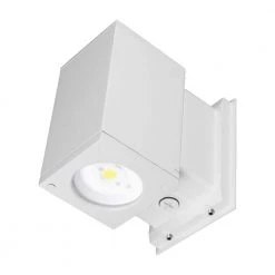 Coupon ❤️ Dorado 125-Watt Equivalent Square Integrated LED White Outdo or Cylinder Wall Pack Light, 4000K by NICOR 🔥