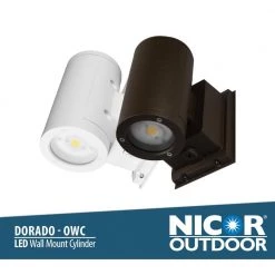 Deals ๐ Dorado 125-Watt Equivalent Round Integrated LED White Outdo or Cylinder Wall Pack Light, 4000K by NICOR ๐ 21 Deals ๐ Dorado 125-Watt Equivalent Round Integrated LED White Outdo or Cylinder Wall Pack Light, 4000K by NICOR ๐ -NICOR Sales Store white nicor wall pack lights owcr4d1022mv40wh 76 1000