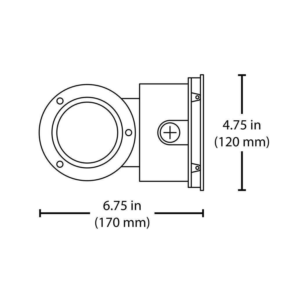 Flash Sale ✔️ Dorado 200-Watt Equivalent Round Integrated LED White Outdo or Cylinder Up/Down Wall Pack Light, 3000K by NICOR 💯 9 Flash Sale ✔️ Dorado 200-Watt Equivalent Round Integrated LED White Outdo or Cylinder Up/Down Wall Pack Light, 3000K by NICOR 💯 - Image 7