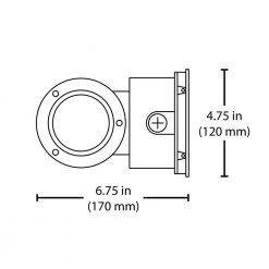 Discount 🔔 Dorado 200-Watt Equivalent Round Integrated LED White Outdo or Cylinder Up/Down Wall Pack Light, 5000K by NICOR 💯 -NICOR Sales Store white nicor wall pack lights owcr4u1035mv50wh 4f 1000