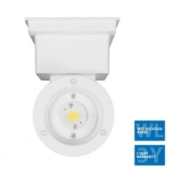 Discount 🔔 Dorado 200-Watt Equivalent Round Integrated LED White Outdo or Cylinder Up/Down Wall Pack Light, 5000K by NICOR 💯 -NICOR Sales Store white nicor wall pack lights owcr4u1035mv50wh a0 1000