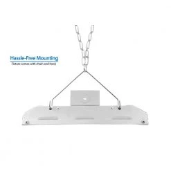 Hot Sale ๐ฅ 2 ft. 600-Watt Equivalent Integrated LED White High Bay Light 4000K by NICOR ๐ 15 Hot Sale ๐ฅ 2 ft. 600-Watt Equivalent Integrated LED White High Bay Light 4000K by NICOR ๐ -NICOR Sales Store white powder coat nicor high bay lights hbl3110unv40k 1d 1000