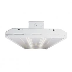 Outlet 😀 2 ft. 900-Watt Equivalent Integrated LED White High Bay Light 5000K by NICOR 😍 -NICOR Sales Store white powder coat nicor high bay lights hbl3223unv50k 66 1000