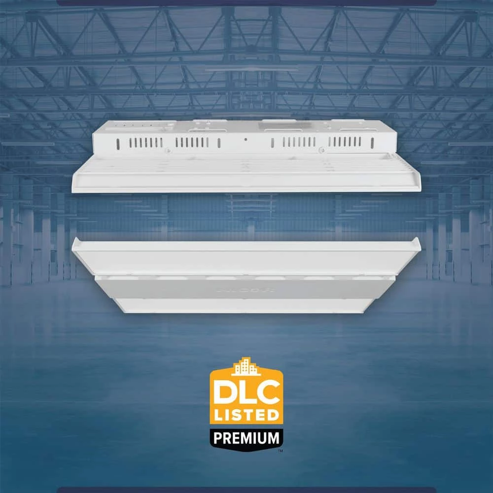 Best deal ⭐ HML1 1 ft. 600-Watt Equivalent Integrated LED White Slim High Bay Light 5000K by NICOR 🥰 6 Best deal ⭐ HML1 1 ft. 600-Watt Equivalent Integrated LED White Slim High Bay Light 5000K by NICOR 🥰 - Image 4
