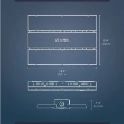 Best deal ⭐ HML1 1 ft. 600-Watt Equivalent Integrated LED White Slim High Bay Light 5000K by NICOR 🥰 18 Best deal ⭐ HML1 1 ft. 600-Watt Equivalent Integrated LED White Slim High Bay Light 5000K by NICOR 🥰 -NICOR Sales Store white powder coat nicor high bay lights hml1100u50a 44 1000
