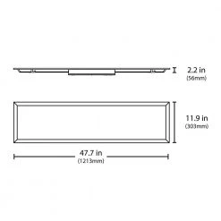 Brand new 🛒 T6C 1 ft. x 4 ft. 200-Watt Equivalent Integrated LED White Troffer, Selectable CCT by NICOR 💯 -NICOR Sales Store white powder coat nicor troffers t6cs114su8 44 1000