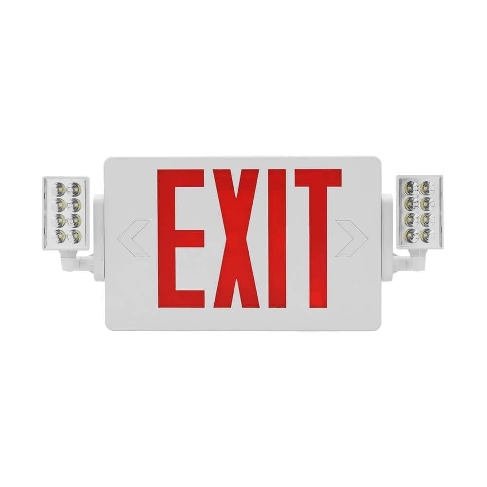 Best Sale ๐ ECL2 Series Slim LED Emergency Exit Sign Combo, Red Lettering by NICOR ๐ 3 Best Sale ๐ ECL2 Series Slim LED Emergency Exit Sign Combo, Red Lettering by NICOR ๐