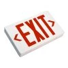 Cheapest 😀 EXL1 Series 1.2-Volt White Integrated LED Emergency Exit Sign with Red Lettering by NICOR 💯 -NICOR Sales Store white red lettering nicor emergency exit lights exl1 10 unv wh r 2 64 1000