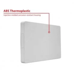 Deals 🤩 EXL4 Series Integrated LED White Emergency Exit Sign, Red Lettering by NICOR 😍 -NICOR Sales Store white red lettering nicor emergency exit lights exl41unvwhr2 1d 1000