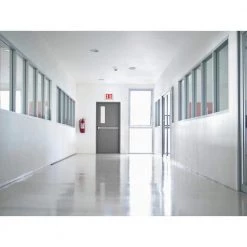 Deals 🤩 EXL4 Series Integrated LED White Emergency Exit Sign, Red Lettering by NICOR 😍 -NICOR Sales Store white red lettering nicor emergency exit lights exl41unvwhr2 1f 1000