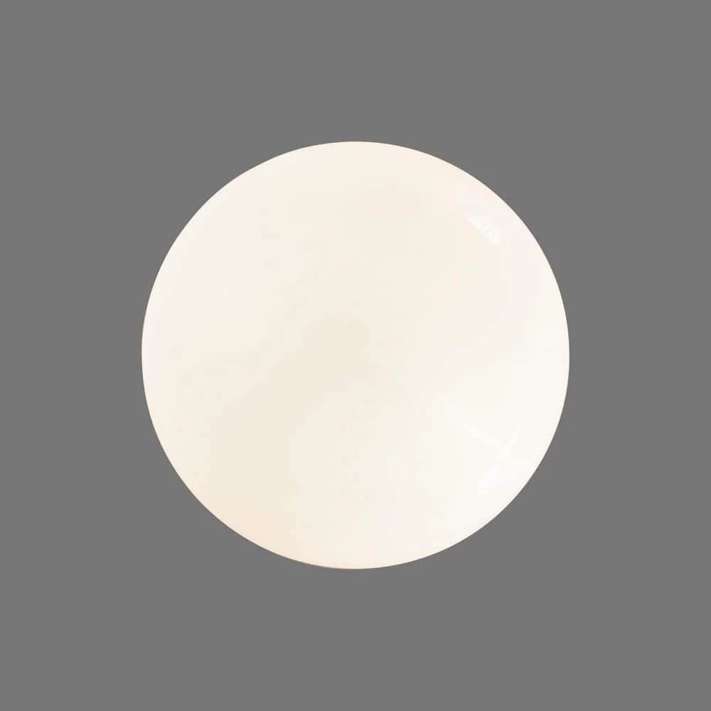 Outlet 👏 2-Light White Flush Mount with White Glass Shade by Yosemite Home Decor 🎉 6 Outlet 👏 2-Light White Flush Mount with White Glass Shade by Yosemite Home Decor 🎉 - Image 4