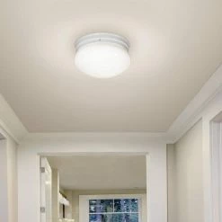 Outlet 👏 2-Light White Flush Mount with White Glass Shade by Yosemite Home Decor 🎉 11 Outlet 👏 2-Light White Flush Mount with White Glass Shade by Yosemite Home Decor 🎉 -NICOR Sales Store white yosemite home decor flush mount lights 2003 6wh 31 1000