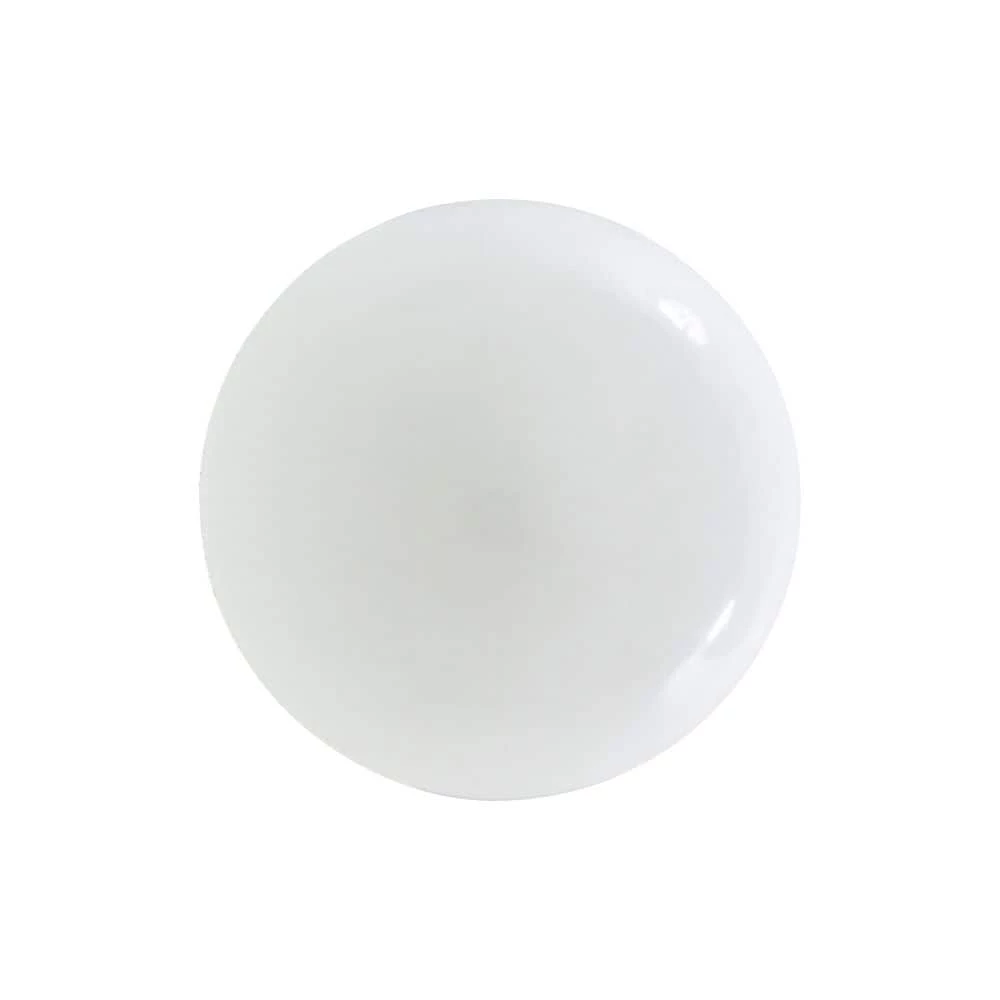 Outlet 👏 2-Light White Flush Mount with White Glass Shade by Yosemite Home Decor 🎉 5 Outlet 👏 2-Light White Flush Mount with White Glass Shade by Yosemite Home Decor 🎉 - Image 3