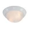 Best reviews of ✨ Belen 2-Light White Flush Mount with White Marble Glass Shade by Yosemite Home Decor 🥰 -NICOR Sales Store white yosemite home decor flush mount lights jk102 13wh 64 1000