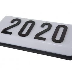 Wholesale 👍 2-Light Low-Voltage White Outdoor Wall Mount Address Light by Yosemite Home Decor 🌟 -NICOR Sales Store white yosemite home decor outdoor specialty lighting al000 4f 1000